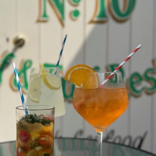 drinks menu button